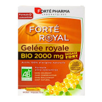 FORTE PHARMA Gelée royale 2000mg bio 20 ampoules-18401