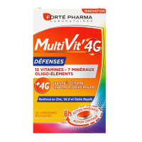 FORTE PHARMA Multivit'4G défenses 30 comprimés-18404