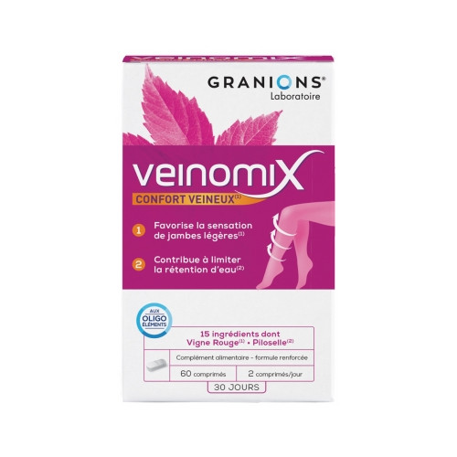 GRANIONS Veinomix 60 Comprimés-18413