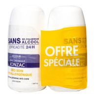 JONZAC Déo soin hypoallergénique 2x50ml-18421