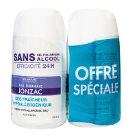 JONZAC Déo fraîcheur hypoallergénique bio 2x50ml-18422