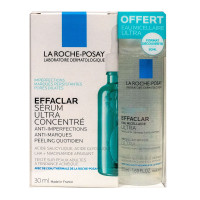 LA ROCHE POSAY Effaclar sérum ultra-concentré 30ml + eau micellaire 50ml-18425