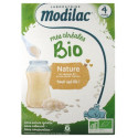 MODILAC Mes Céréales Bio Dès 4 Mois Nature 250 g-18430