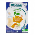 MODILAC Mes céréales du soir bio dès 4 mois carottes 250g-18431