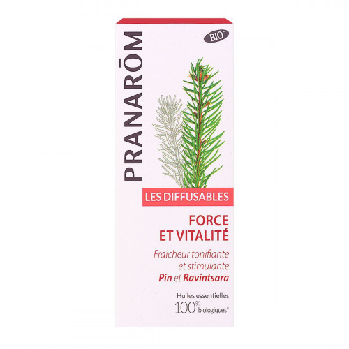 PRANAROM Les diffusables force & vitalité 30ml-18445 PRANAROM Les diffusables force & vitalité 30ml-18445