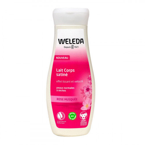 WELEDA Lait corps satiné effet lissant peau normale sèche 200ml-18468