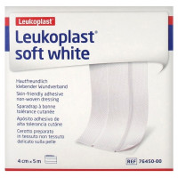 Leukoplast Soft White Sparadrap à Bonne Tolérance Cutanée 4 cm x 5 m-18474