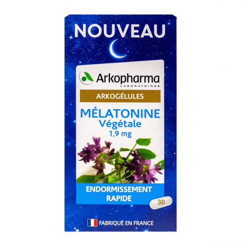 ARKOPHARMA Arkogélules Mélatonine végétale 1,9mg 30 gélules-18487 ARKOPHARMA Arkogélules Mélatonine végétale 1,9mg 30 gélules-18487