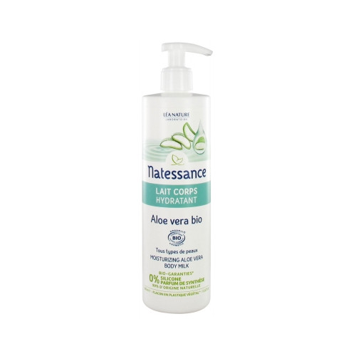 NATESSANCE Lait Corps Hydratant Aloe Vera Bio 400 ml-18494 NATESSANCE Lait Corps Hydratant Aloe Vera Bio 400 ml-18494