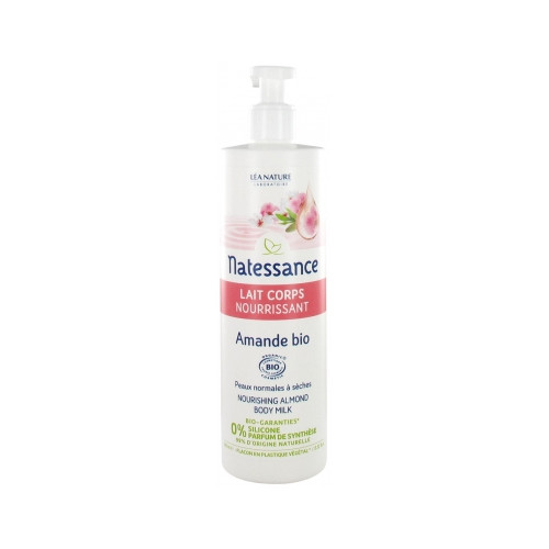 NATESSANCE Lait Corps Nourrissant Amande Bio 400 ml-18495 NATESSANCE Lait Corps Nourrissant Amande Bio 400 ml-18495