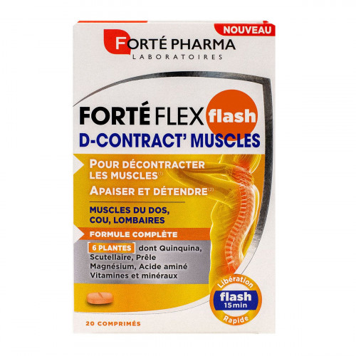 FORTE PHARMA Forteflex Flash D-contract'muscles 20 comprimés-18511 FORTE PHARMA Forteflex Flash D-contract'muscles 20 comprimés-18511