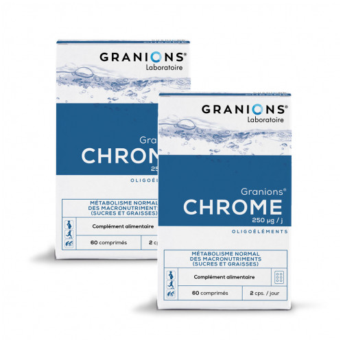 GRANIONS Chrome 250µg 2x60 Comprimes Granions-18513