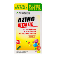 ARKOPHARMA Azinc vitalité XL 12 vitamines 8 minéraux 150 gélules-18605