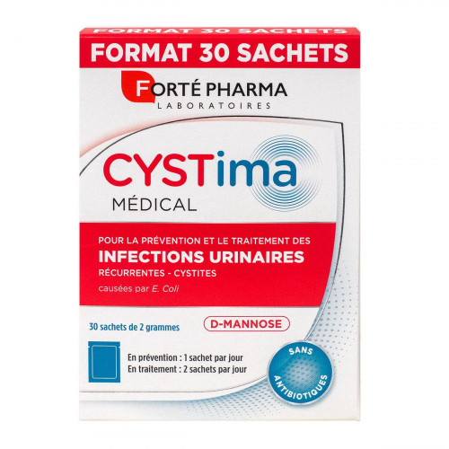 FORTE PHARMA Cystima Médical infection urinaire 30 sachets-18622