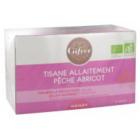 GIFRER Tisane Allaitement Pêche Abricot Bio 20 Sachets-18633