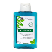 KLORANE Detox shampooing à la menthe bio cheveux normaux 200ml-18639