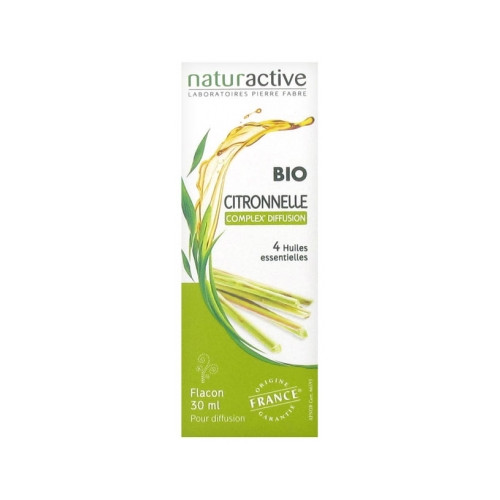 NATURACTIVE Complex' Diffusion Citronnelle Bio 30 ml-18644 NATURACTIVE Complex' Diffusion Citronnelle Bio 30 ml-18644