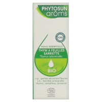 PHYTOSUN AROMS Huile Essentielle Thym à Feuilles Sarriette (Thymus satureioides) Bio 10 ml-18653