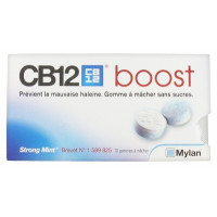 MYLAN Boost Strong Mint 10 Gommes à Mâcher-18676