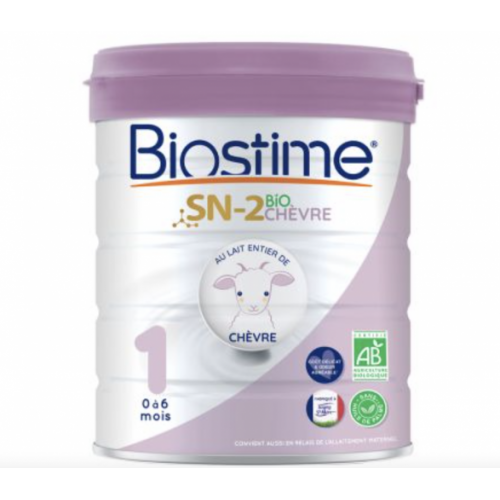 Biostime SN-2 Lait Bio Nourrisson 1er âge 0-6 mois, boite de 800g - La  Pharmacie de Pierre