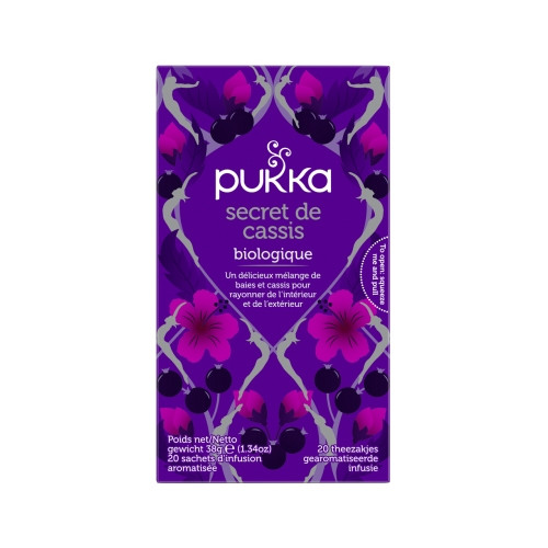 PUKKA Secret de Cassis Bio 20 Sachets-18707 PUKKA Secret de Cassis Bio 20 Sachets-18707