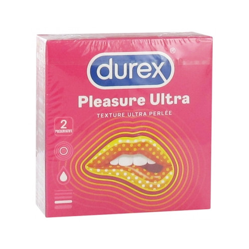 DUREX Pleasure Ultra Texture Ultra Perlée 2 Préservatifs-18723