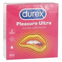 Pleasure Ultra Texture Ultra Perlée 2 Préservatifs