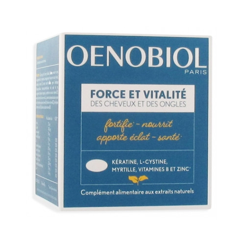 OENOBIOL Force et Vitalité des Cheveux et des Ongles 60 Capsules-18735