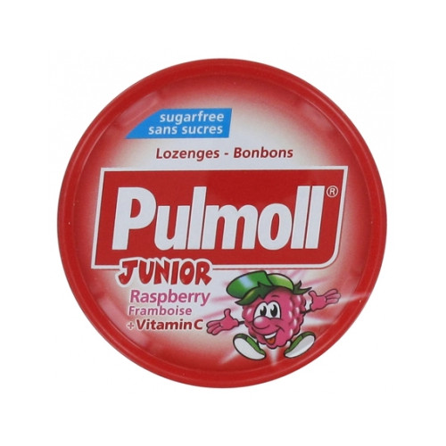 PULMOLL Pulmoll Junior Framboise Sans Sucres 45 g-18737