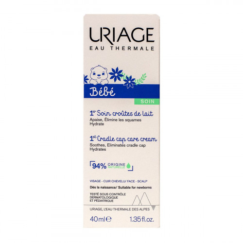 URIAGE Soin croûtes de lait bébé 40ml-18769 URIAGE Soin croûtes de lait bébé 40ml-18769
