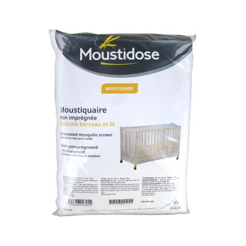MOUSTIDOSE Moustiquaire Non Imprégnée Spéciale Berceau et Lit de Bébé-18814 MOUSTIDOSE Moustiquaire Non Imprégnée Spéciale Berceau et Lit de Bébé-18814