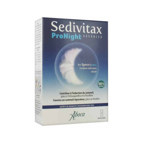 ABOCA Sedivitax ProNight Advanced 10 sachets-18823