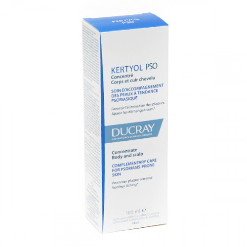 DUCRAY Ducray Kertyol PSO concentré corps et cuir chevelu 100 ml-18839 DUCRAY Ducray Kertyol PSO concentré corps et cuir chevelu 100 ml-18839