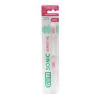 GUM Gum Sonic Sensitive brossettes pour brosse à dents électrique-18848