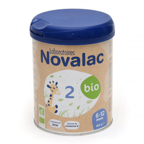 NOVALAC Novalac Bio lait 2e âge 800 g-18855