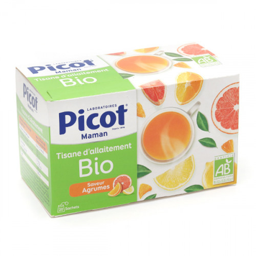 PICOT Picot Tisane d'allaitement bio saveur Agrumes 20 sachets-18857