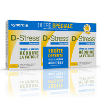 SYNERGIA D-stress Fatigue et Stress 3 x 80 comprimés - Pack de 2 mois-18889