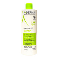 ADERMA Biology lait hydra démaquillant dermatologique bio 400ml-18897