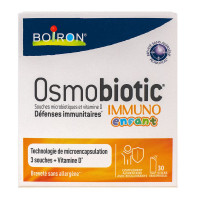 BOIRON Osmobiotic défenses immunitaires Immuno enfant 30 sticks-18922