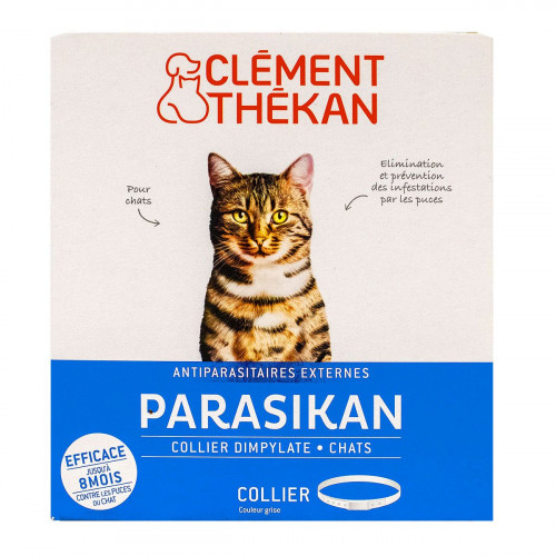 CLEMENT THEKAN Parasikan collier antiparasitaires chat-18926