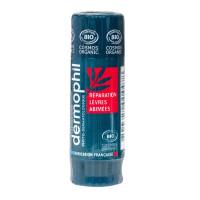 DERMOPHIL INDIEN Réparation lèvres abîmées bio stick 4g-18933