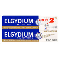 ELGYDIUM Gel dentifrice multi-actions 2x75ml-18944