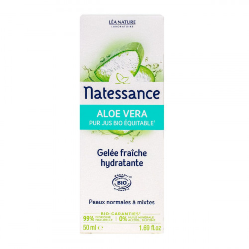 NATESSANCE Gelée fraîche hydratante Aloé vera 50ml-18974