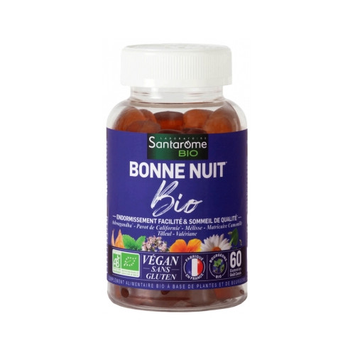 SANTAROME Bio Bonne Nuit Bio 60 Gummies-19003