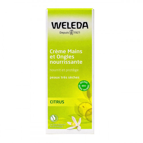 WELEDA Crème nourrissante mains et ongles citrus 50ml-19016 WELEDA Crème nourrissante mains et ongles citrus 50ml-19016