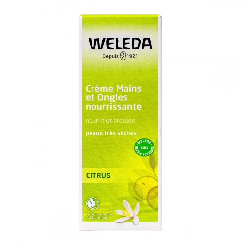 WELEDA Crème nourrissante mains et ongles citrus 50ml-19016