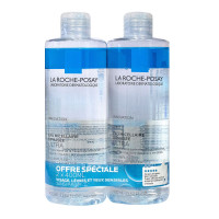 LA ROCHE POSAY Eau Micellaire bi-phasée ultra démaquillante 2x400ml-19044