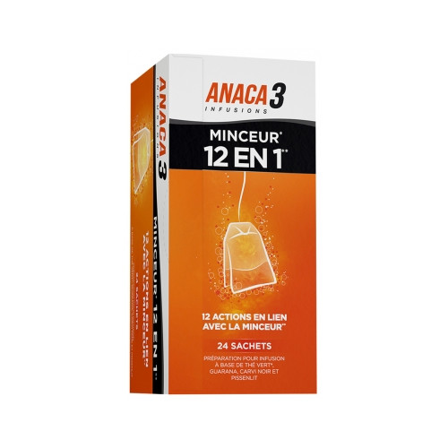 ANACA3 Minceur 12en1 Infusion 24 Sachets-19055