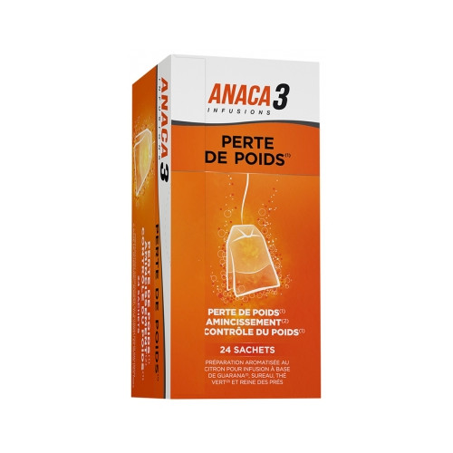 ANACA3 Perte de Poids Infusion 24 Sachets-19056 ANACA3 Perte de Poids Infusion 24 Sachets-19056