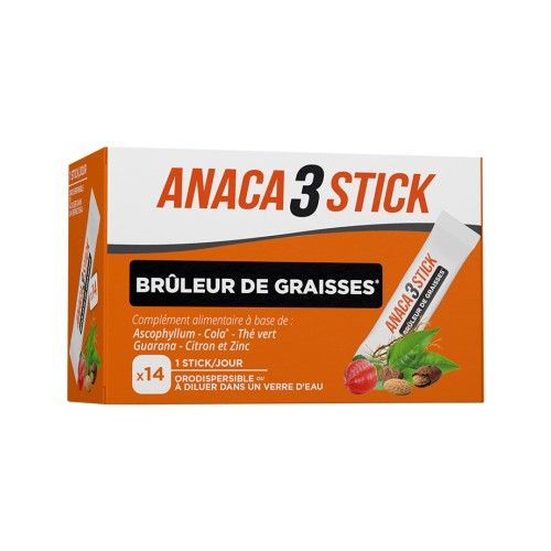 ANACA3 Brûleur de Graisses 14 Sticks-19057 ANACA3 Brûleur de Graisses 14 Sticks-19057